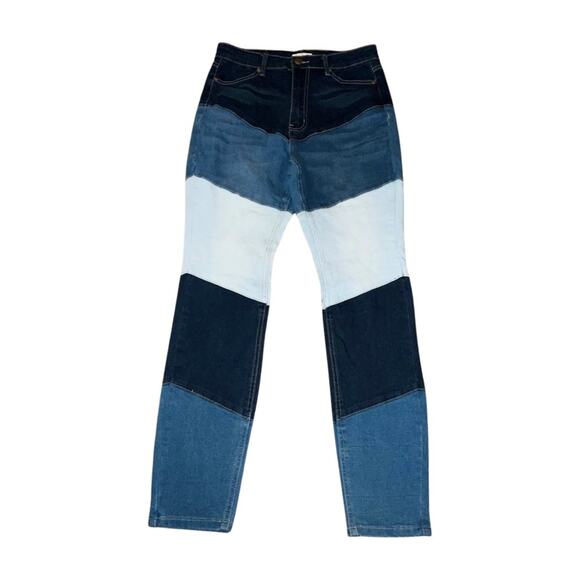 Blue Turtle Stylish Two-Tone Denim Jeans Size 11 - Picture 1 of 4